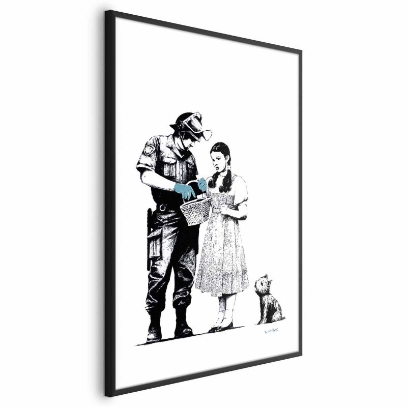 Plakat Artgeist Dorotka 40x60 cm z ramą czarną 1 szt