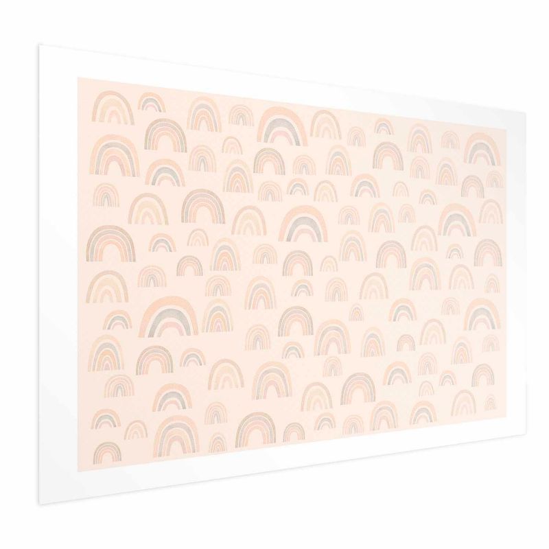 Plakat Artgeist Pastelowe tęcze 90x60 cm bez ramy 1 szt