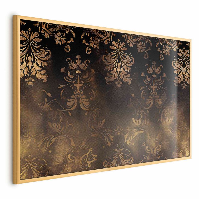 Plakat Artgeist Barokowe wzory 90x60 cm z ramą złotą 1 szt