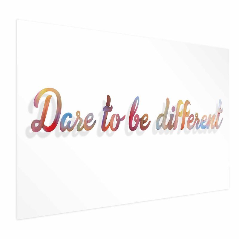 Plakat Artgeist Be different 42x29,7 cm bez ramy 1 szt