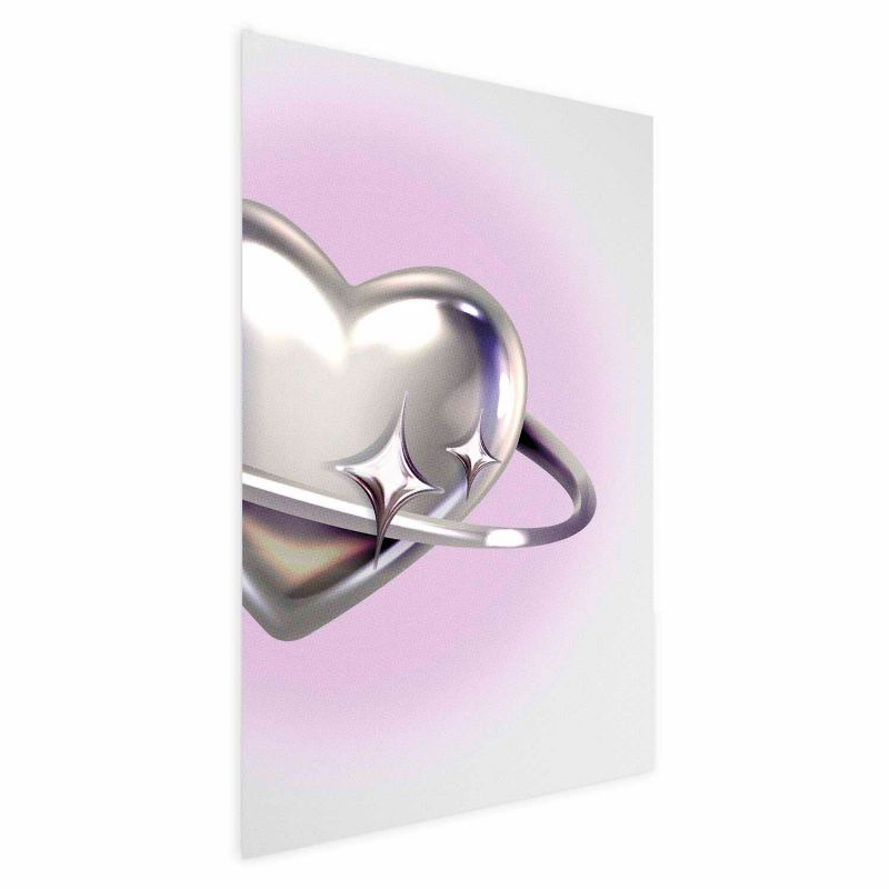 Plakat Artgeist Kosmiczne Serce 60x90 cm bez ramy 1 szt