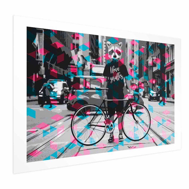 Plakat Artgeist Giraffes 42x29,7 cm bez ramy 1 szt