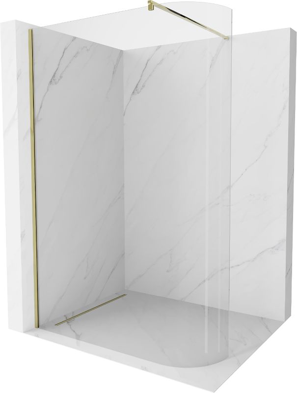Ścianka prysznicowa Mexen Kioto złota 130x200 cm 800-130-101-50-06 1 szt.