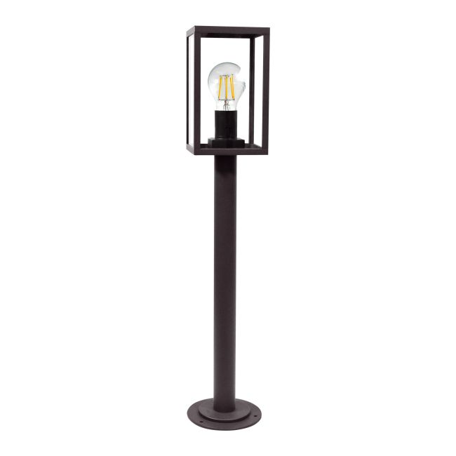 Lampa stojąca Polux Malmo 15 W E27 IP44 68 cm czarna