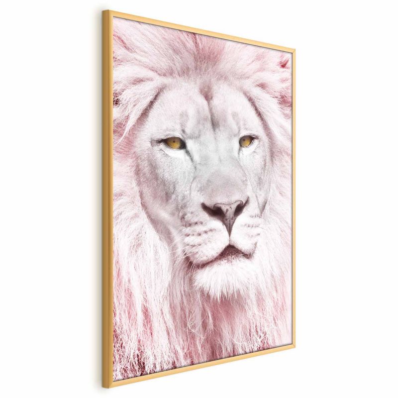 Plakat Artgeist Piękno w sile 21x30 cm z ramą złotą 1 szt