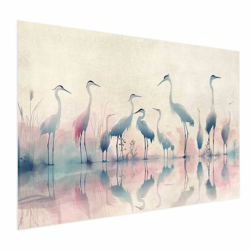 Plakat Artgeist Ptaki nad jeziorem 30x21 cm bez ramy 1 szt