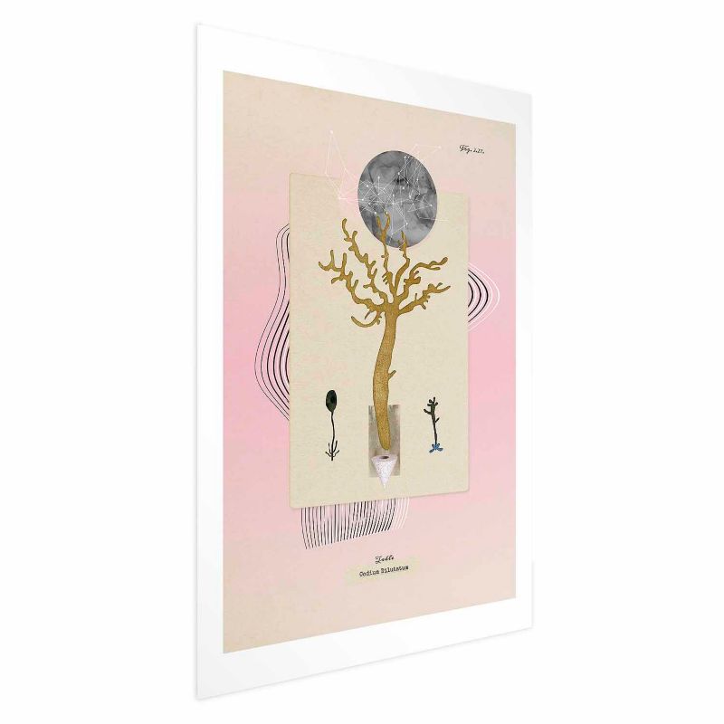 Plakat Artgeist Niezwykła roślina 21x30 cm bez ramy 1 szt