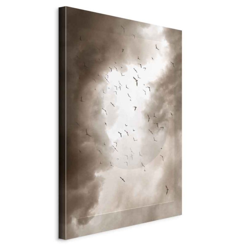 Obraz Artgeist Ptaki w chmurach 40 x 60 cm flizelina 1 szt