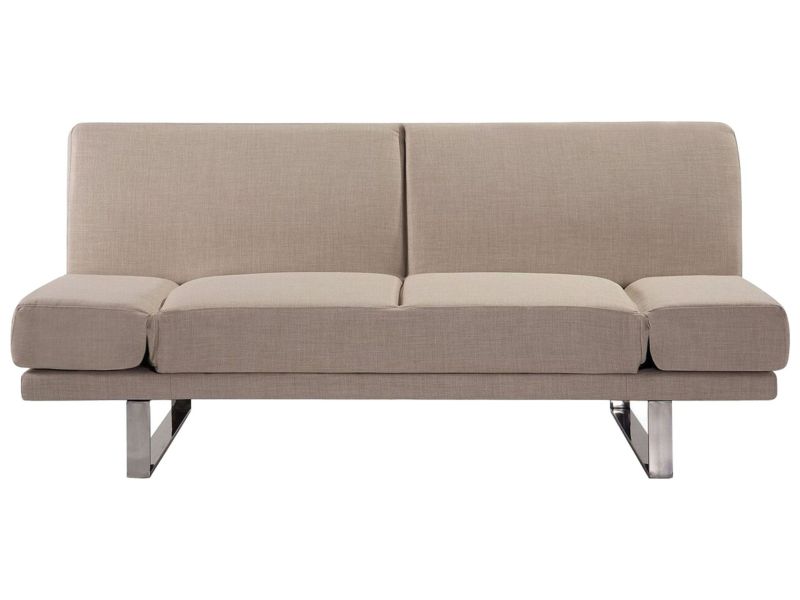 Sofa rozkładana York Beżowy 1 szt.