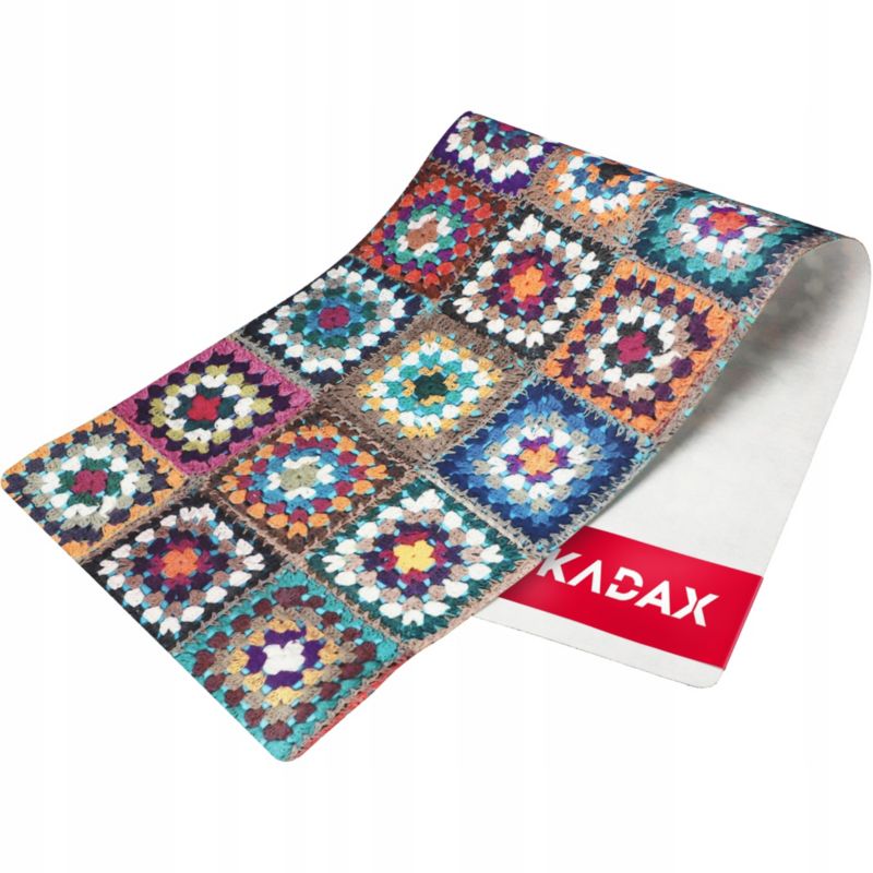 KADAX Obrus Plamoodporny Bieżnik Na Stół Filc 95x33 cm 6 Wielokolorowy 1 szt.