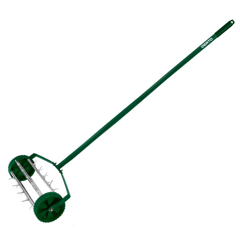 Aerator ręczny wertykulator walcowy do trawy VERTO 27 kolcy, średnica 15cm 1 szt