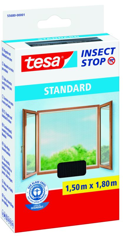 Moskitiera standardowa 1,5 x 1,8 m antracyt