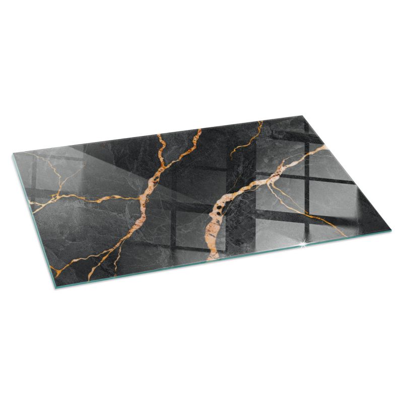 Podkładka szklana Tulup 140x70 cm Elegancki marmur z żyłkami 1 szt.