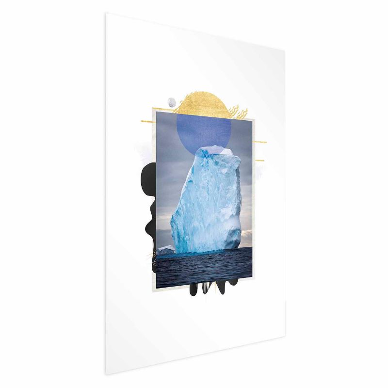 Plakat Artgeist Góra lodowa 40x60 cm bez ramy 1 szt