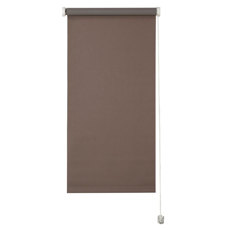 Roleta zaciemniająca Colours Boreas 72 x 240 cm brązowa