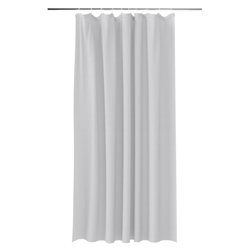 Zasłonka prysznicowa GoodHome Kina 180 x 200 cm szara