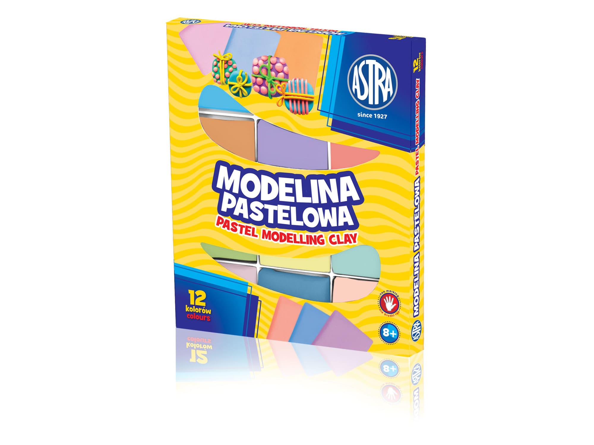 MODELINA PASTELOWA ASTRA 12 KOLORÓW