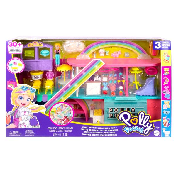 Polly Pocket TĘCZOWE CENTRUM HANDLOWE