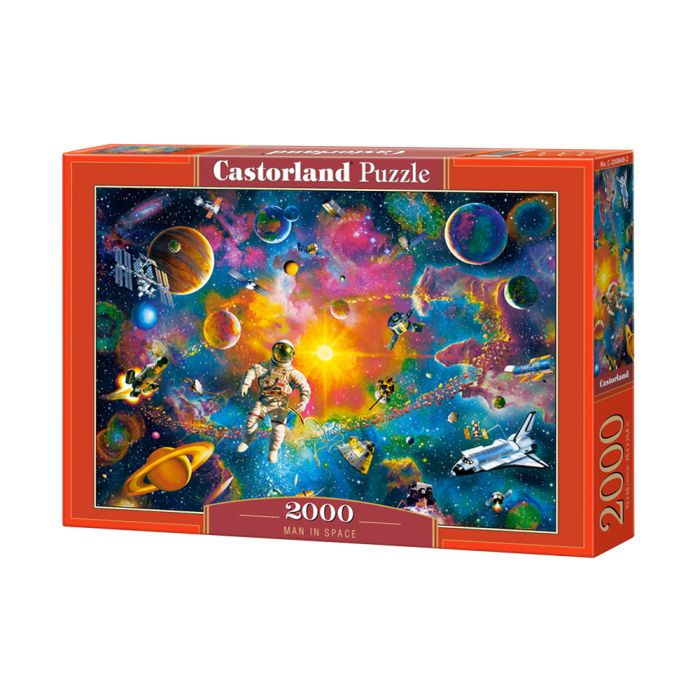 Puzzle 2000 el. Man in Space