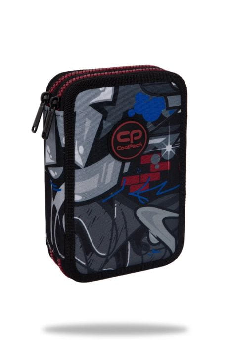 Coolpack Piórnik Jumper 2 podwójny z wyposażeniem Street Art