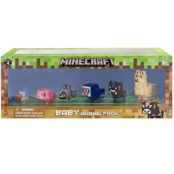 MINECRAFT ZESTAW MŁODYCH ZWIERZĄT