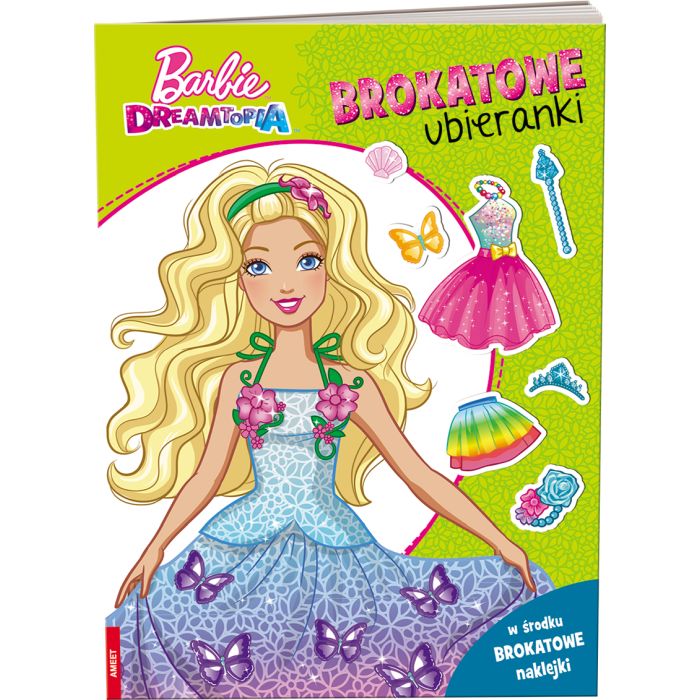 Barbie Dreamtopia. Brokatowe ubieranki
