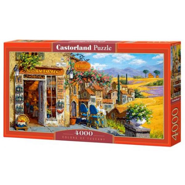 Castorland Puzzle 4000 el. COLORS OF TUSCANY Kolory Toskani