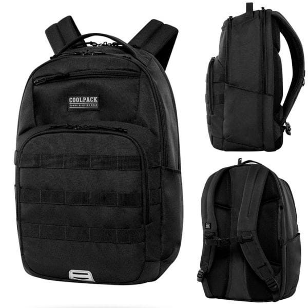 CoolPack Army Plecak Młodzieżowy ARMY BLACK