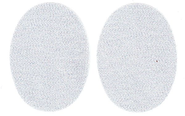 łata brokatowa 2szt. col.402 srebrny