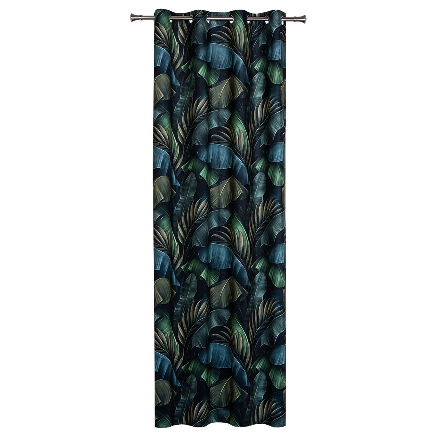 Zasłona NUSA zielona 140 x 260 cm