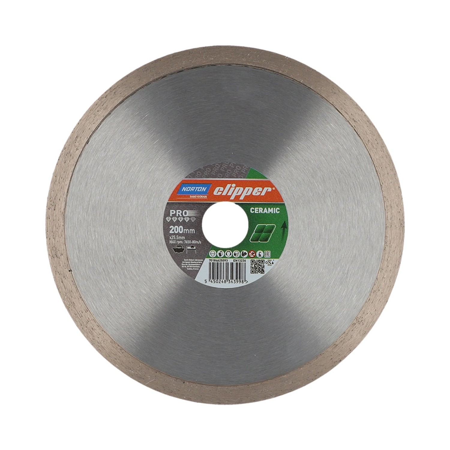 Tarcza diamentowa PRO Ceramic 200x25,4 mm