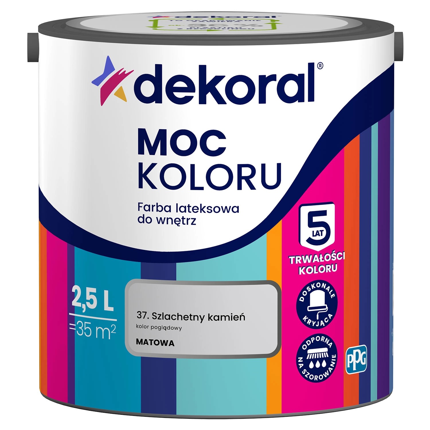 Farba Dekoral Moc Koloru szlachetny kamień 2,5 l