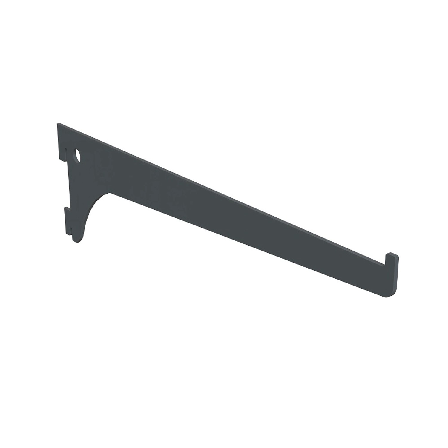 Domax Wspornik podwójny antracytowy 500 mm