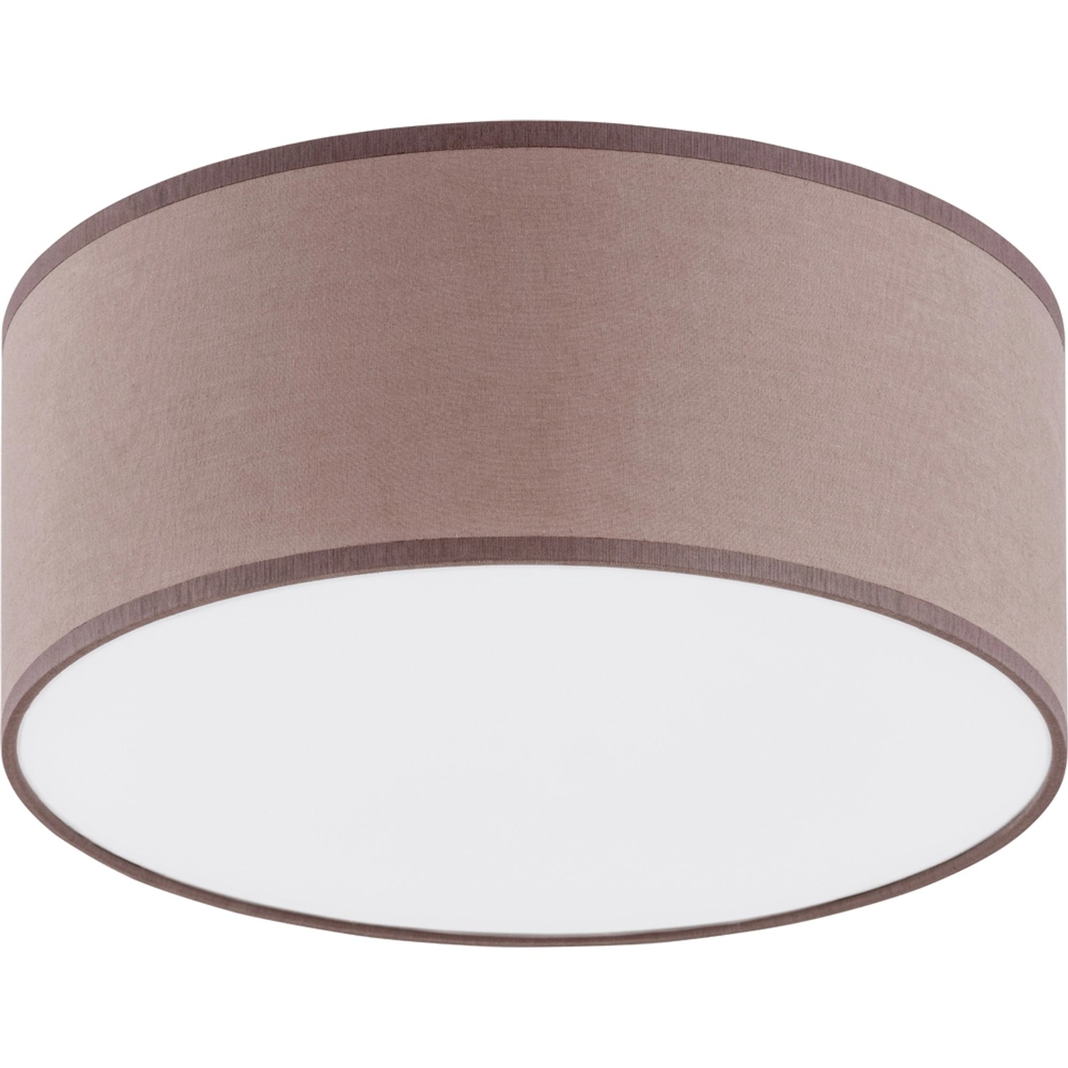 TK Lighting Lampa sufitowa RONDO śr. 30 cm kawa E27