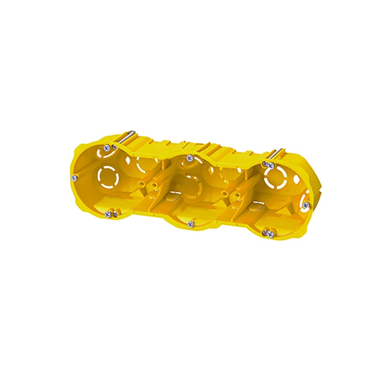 Elektro-Plast Puszka łączeniowa głęboka PK-3x60 mm podtynkowa żółta