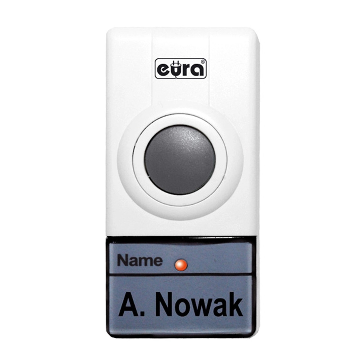 Przycisk zewnętrzny do dzwonków EURA BELL+ biały WDA-01A3