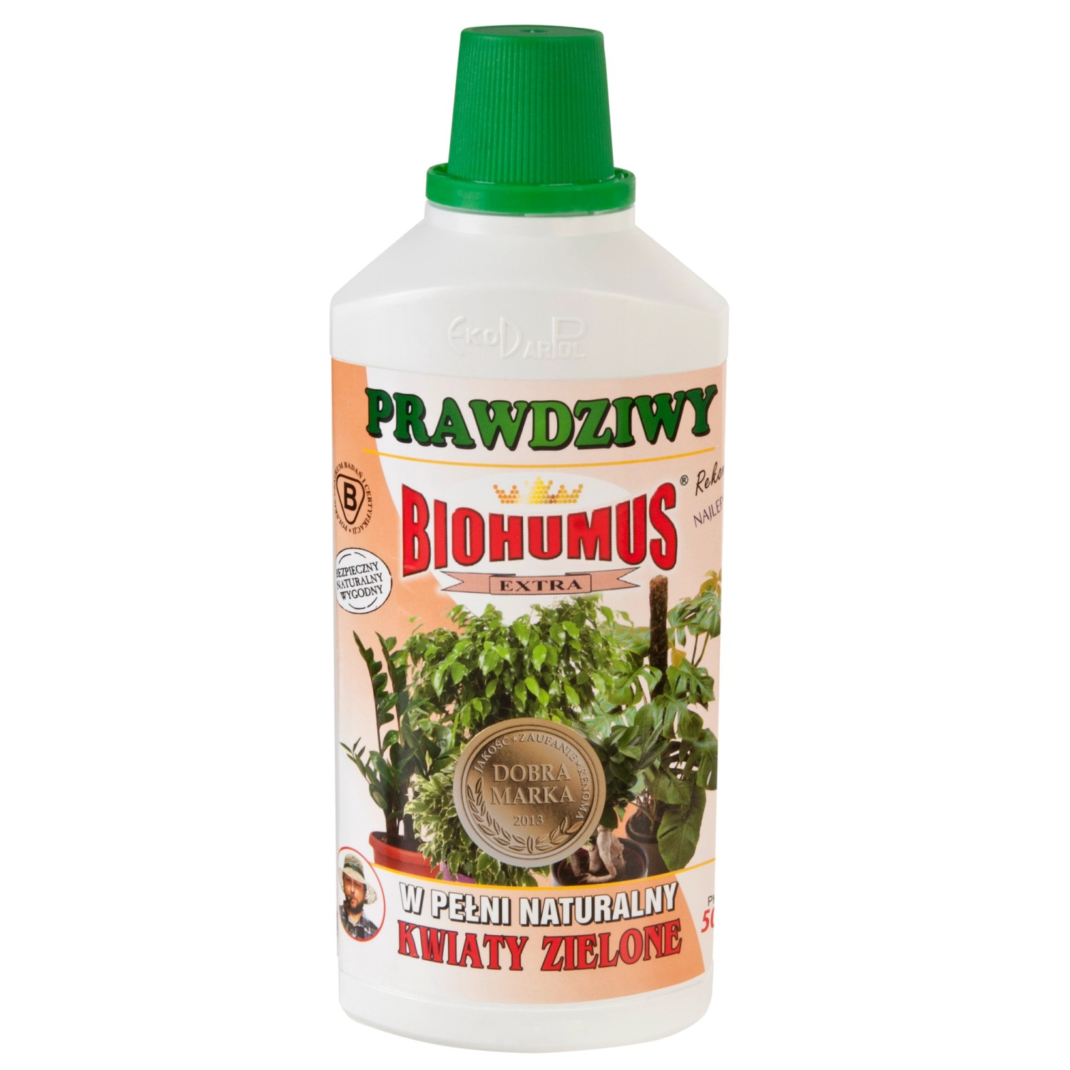 Ekodarpol Nawóz Biohumus Extra Kwiaty zielone 500 ml.