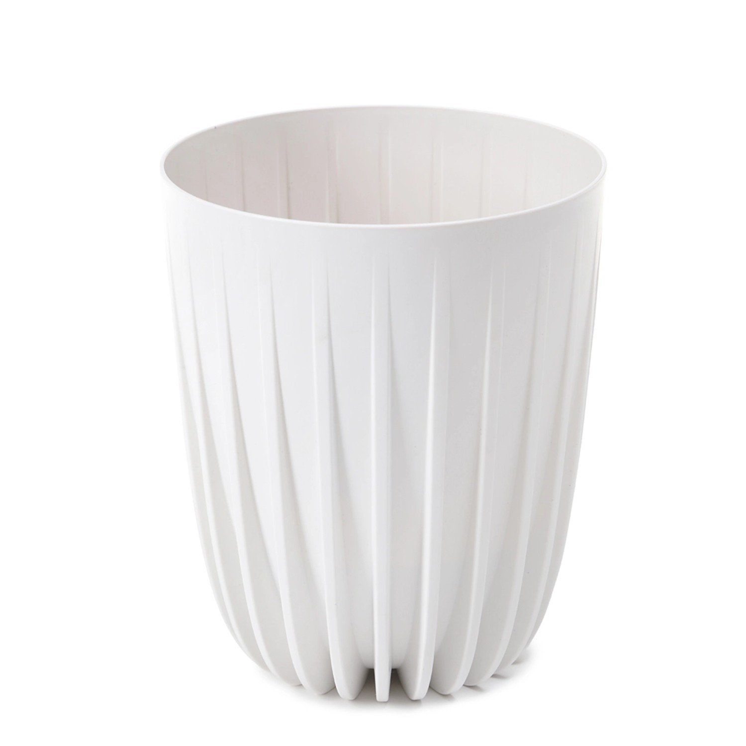 Doniczka Mira recycled biała śr. 25cm