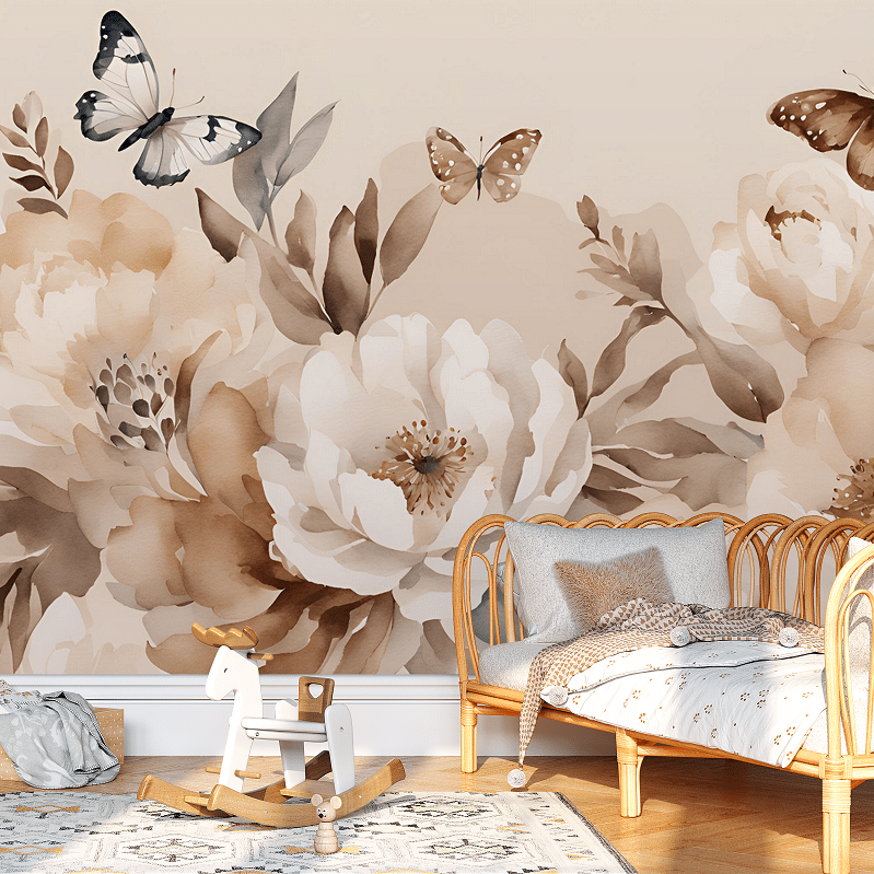 Fototapeta dla dzieci Boho Peonie - 250