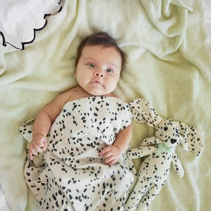 Elodie Details - Kocyk bawełna muślin - Dalmatian Dots SC