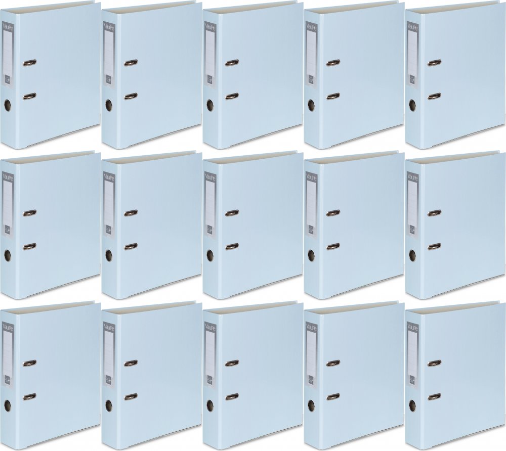 15x Segregator A4 VauPe FCK, 50mm, pastelowy niebieski