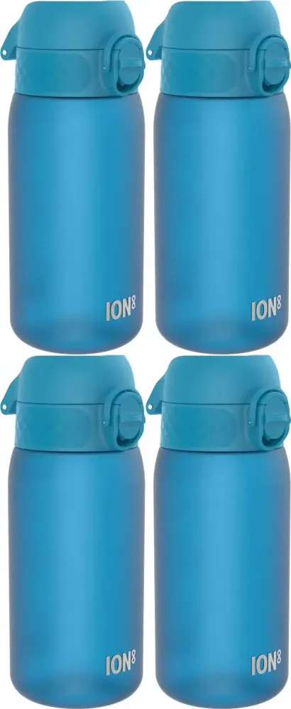 4x Bidon ION8, recyclon/tritan, 350ml, niebieski