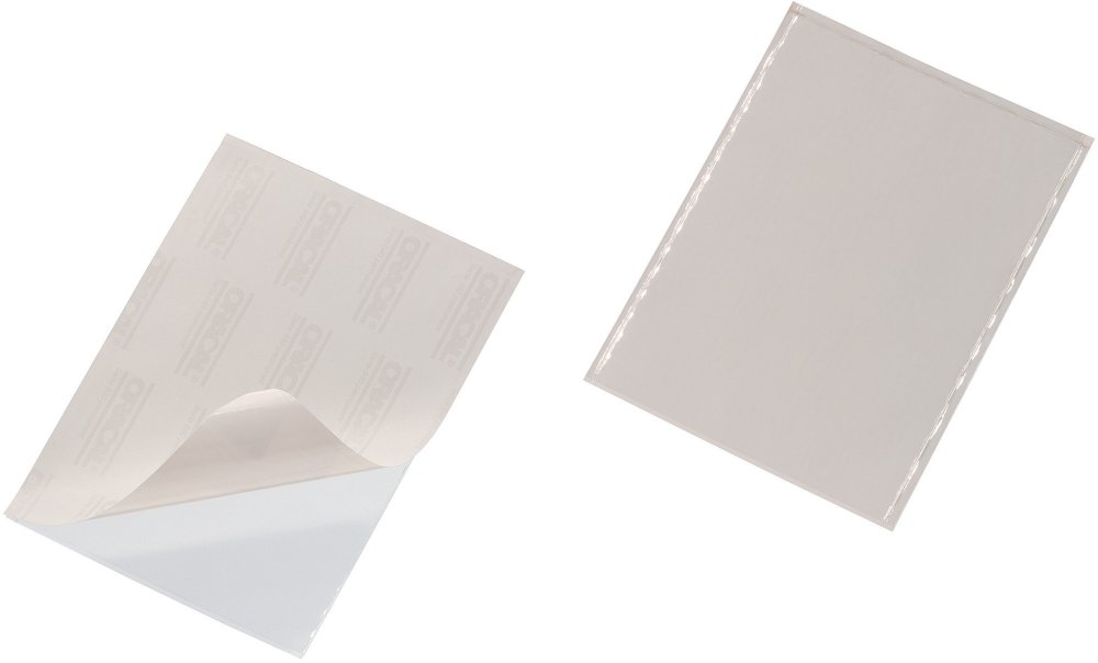 Kieszeń samoprzylepna Durable, Pocketfix, A5, 148x210 mm, 5 sztuk, przezroczysty