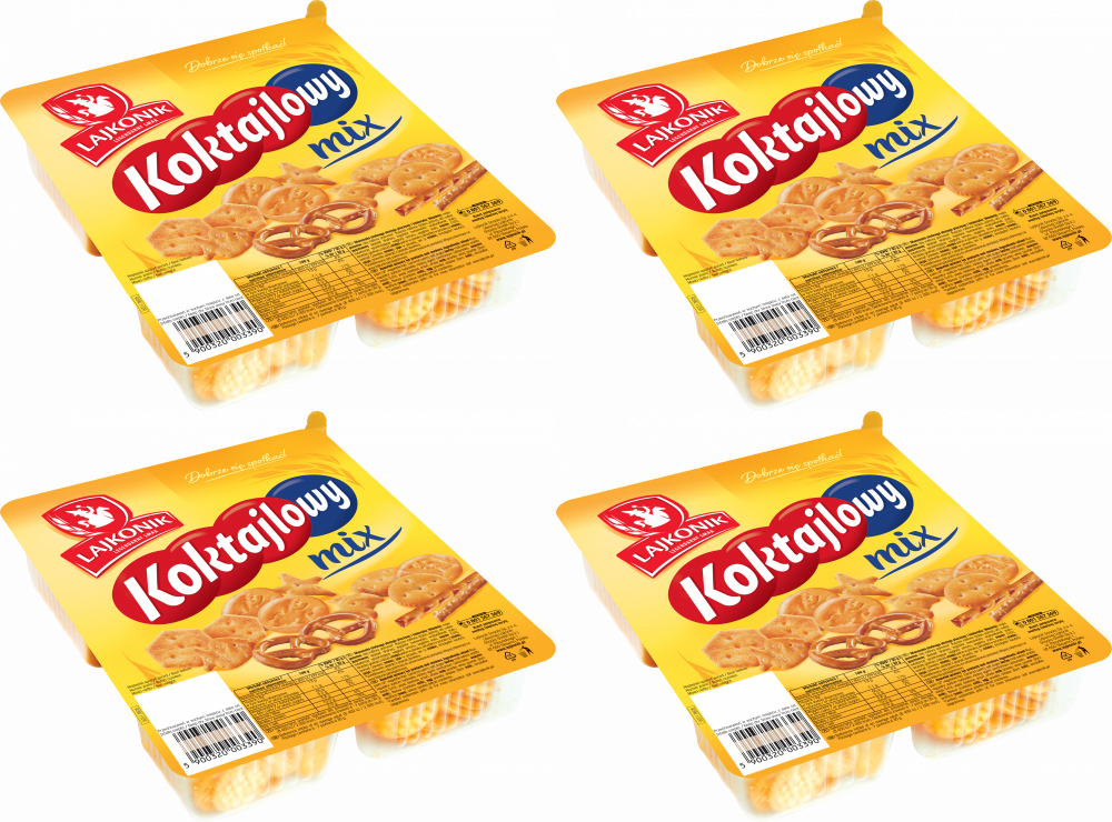 4x Koktajlowy Mix Lajkonik, 200g