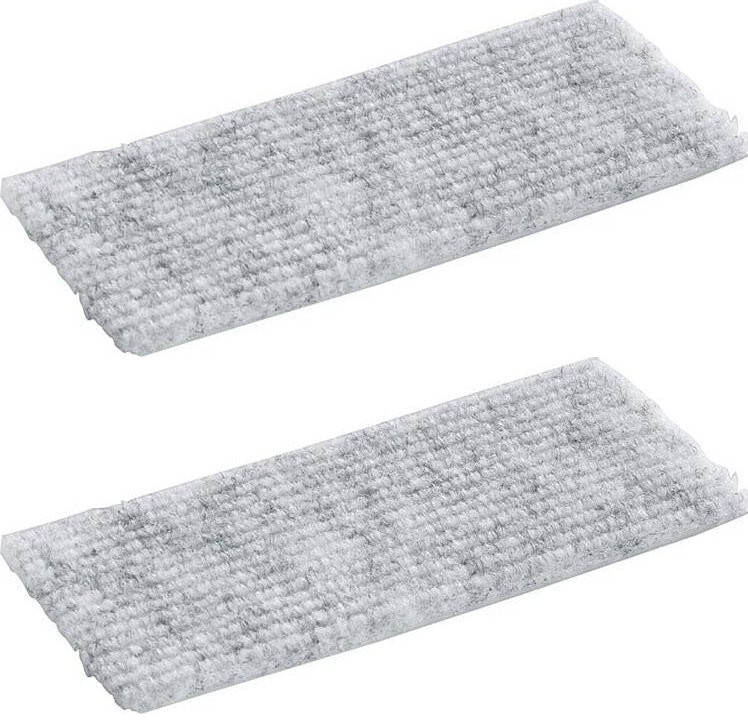 2x Wkład filcowy do gąbki magnetycznej Nobo, 10 sztuk, jasnoszary