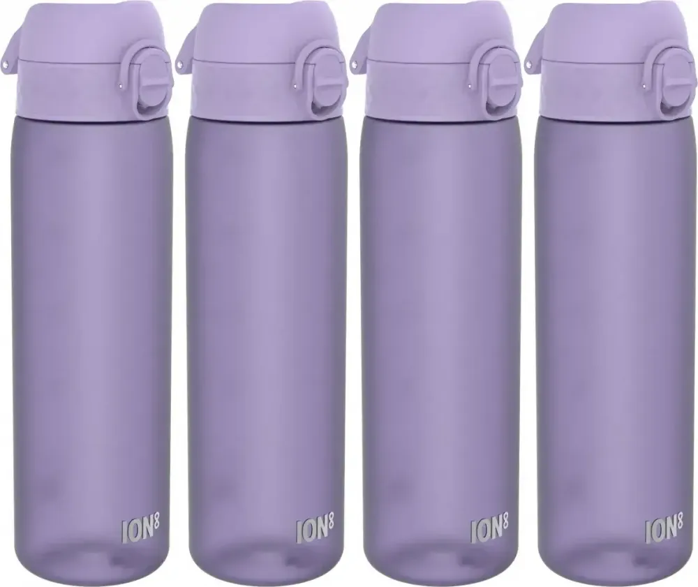 4x Bidon ION8 Playful Periwinkle, recyclon/tritan, 500ml, fioletowy