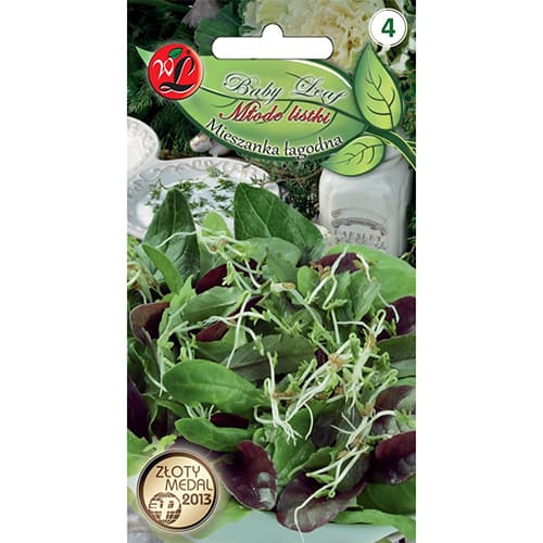1 pac, Baby Leaf - Amestec dietetic - Semințe: Mod de ambalare: 3 g