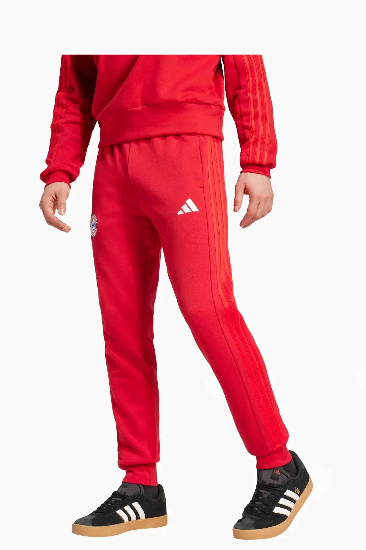 Spodnie adidas FC Bayern 24/25 DNA - Czerwony