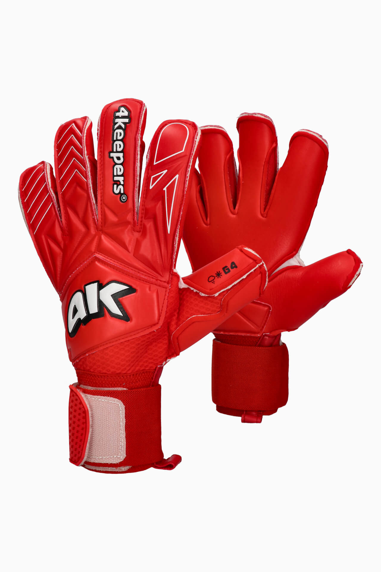 Rękawice 4keepers Force V4.23 Hybrid - Czerwony