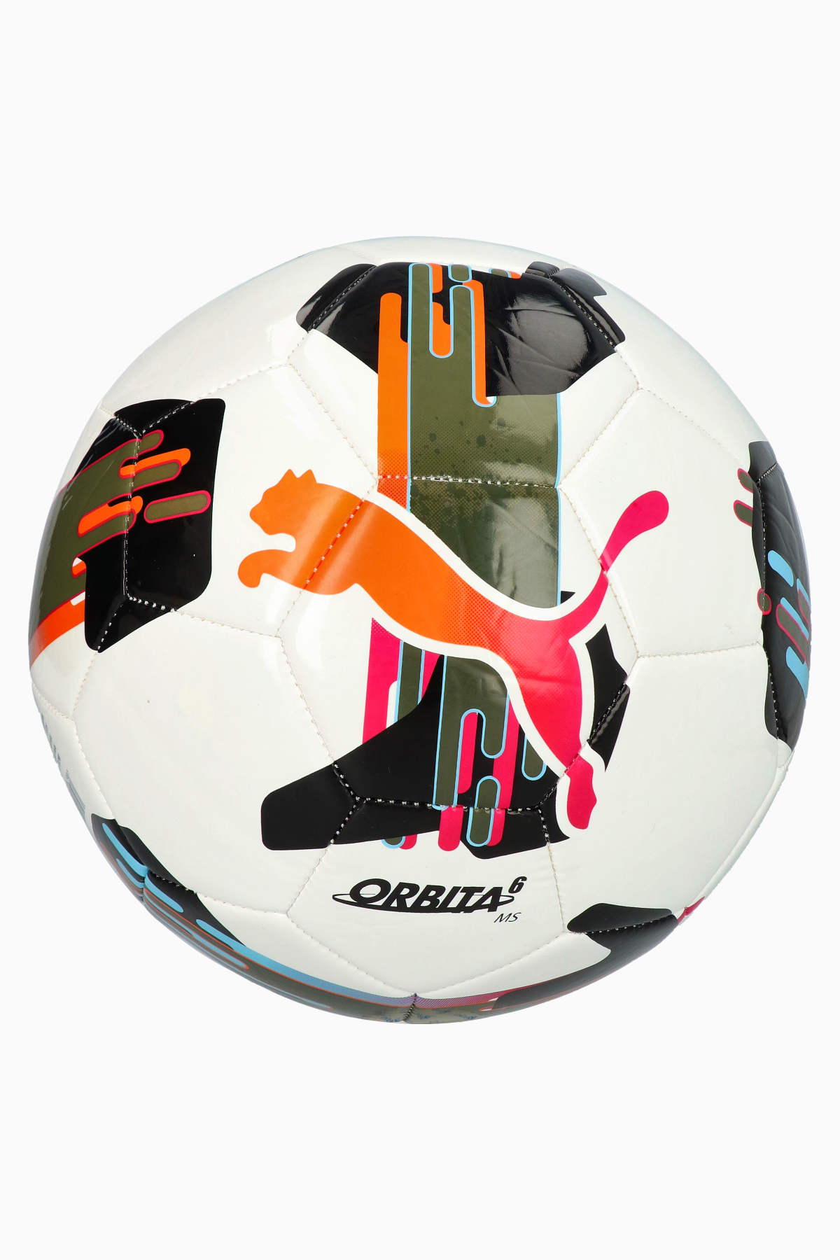 Piłka Puma Orbita 6 MS rozmiar 5 - Biały